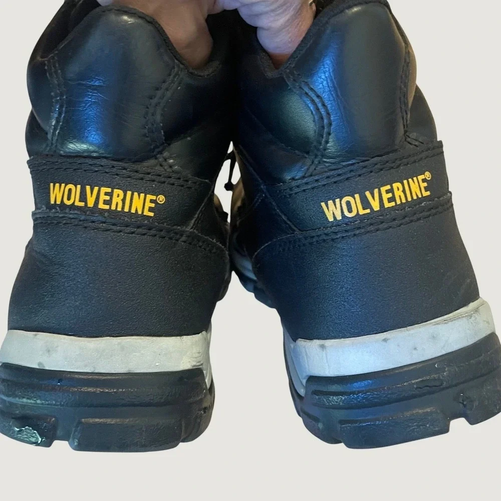 Wolverine Mens Steel Toe CarbonMax® Waterproof Work Boot Shoes 11.5 Reflective